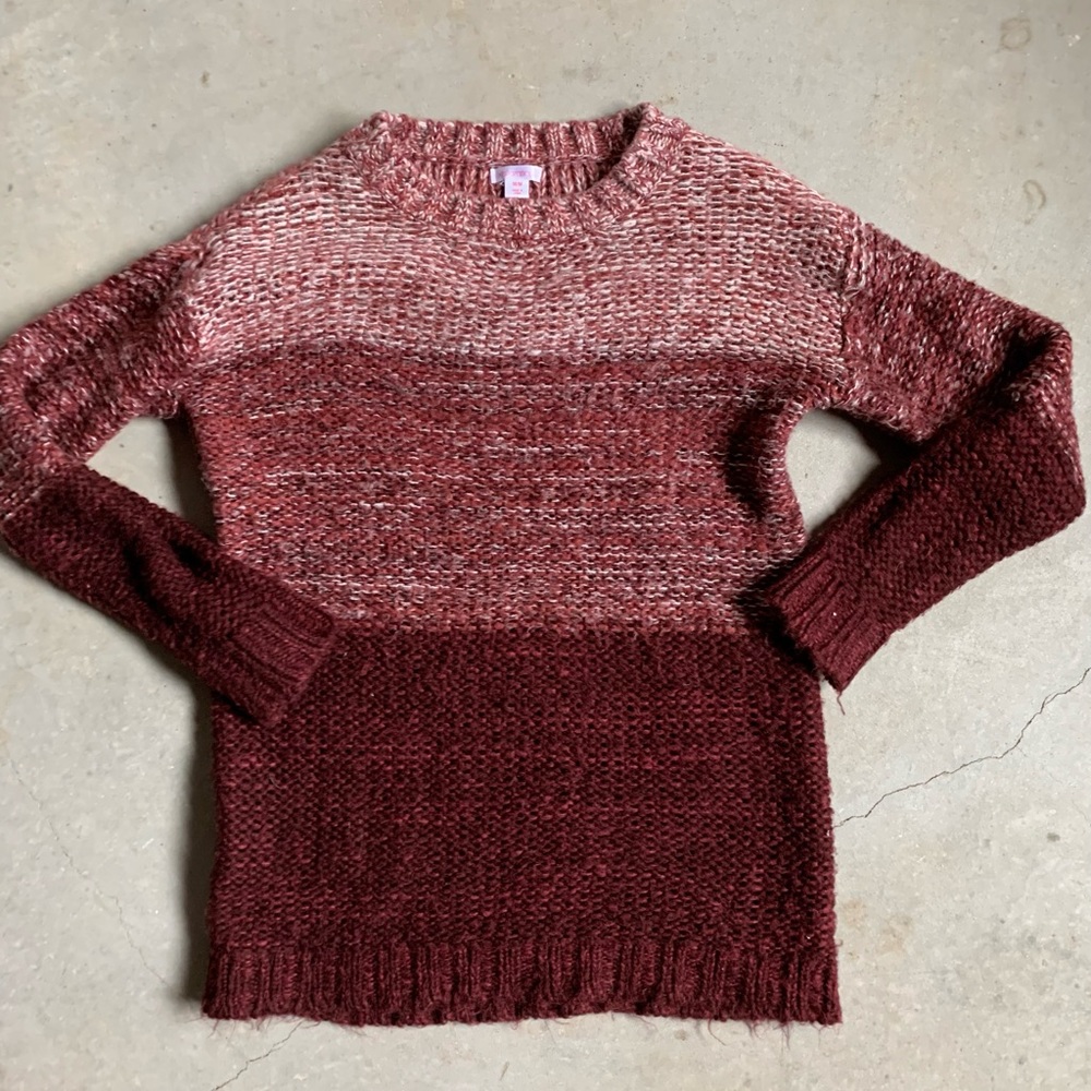 Maroon Sweater